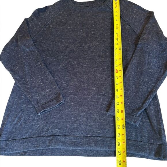 Art Of Rhetoric Cotton Crewneck Sweater Navy Blue Long Sleeve Mens Medium - Picture 6 of 7